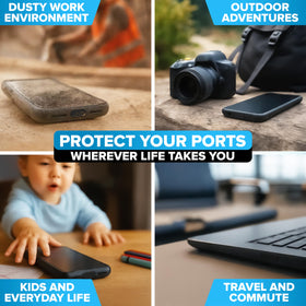 Visible protection encourages safer shared-device practices.