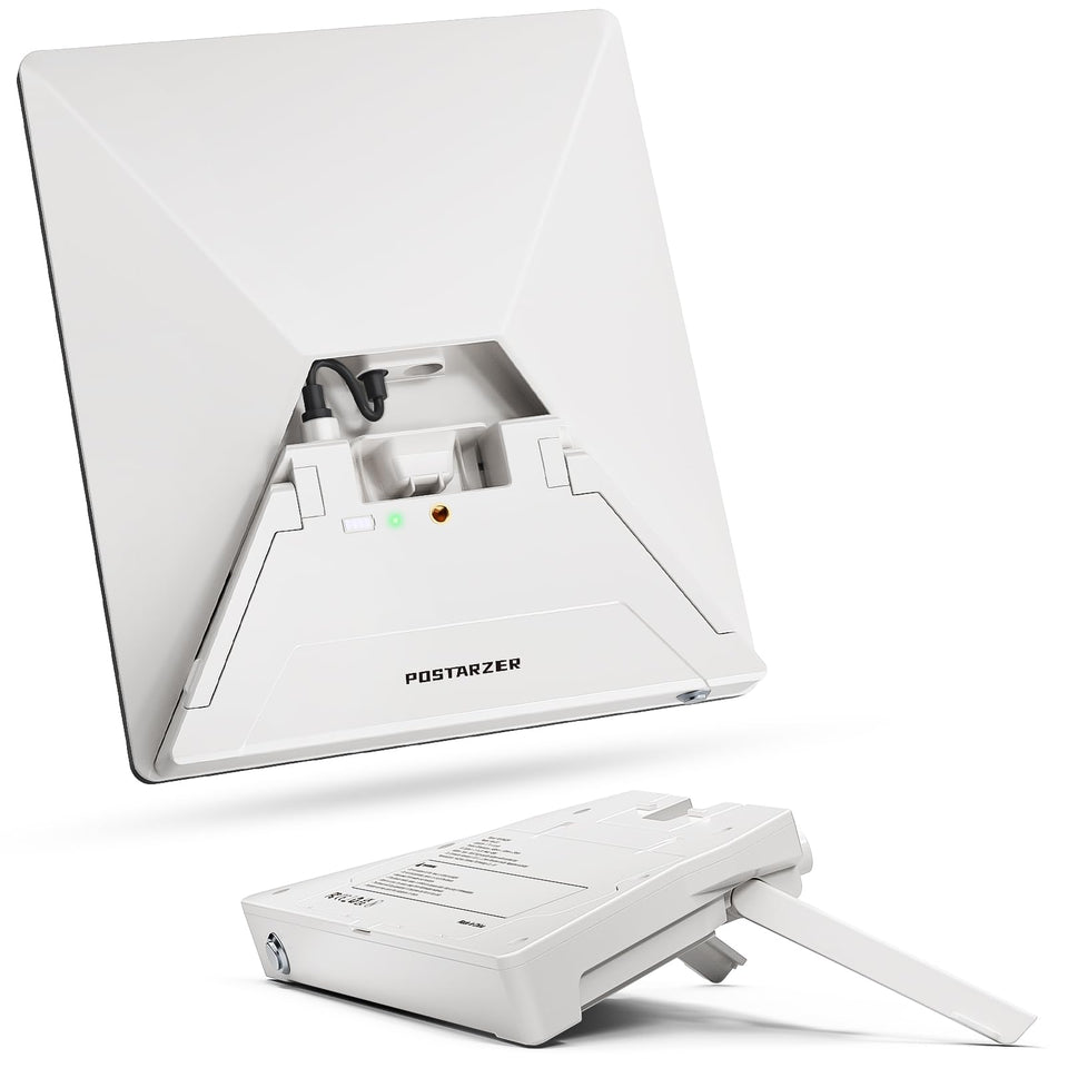 POSTARZER Starlink Mini Battery Case with foldable mount for outdoor setup