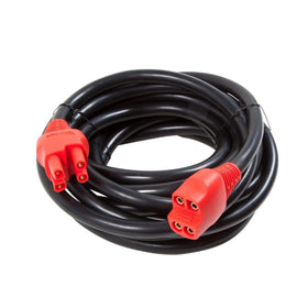 Power Probe close-up of coiled 20ft cable jacket highlighting durability and flexible insulation for workshop use