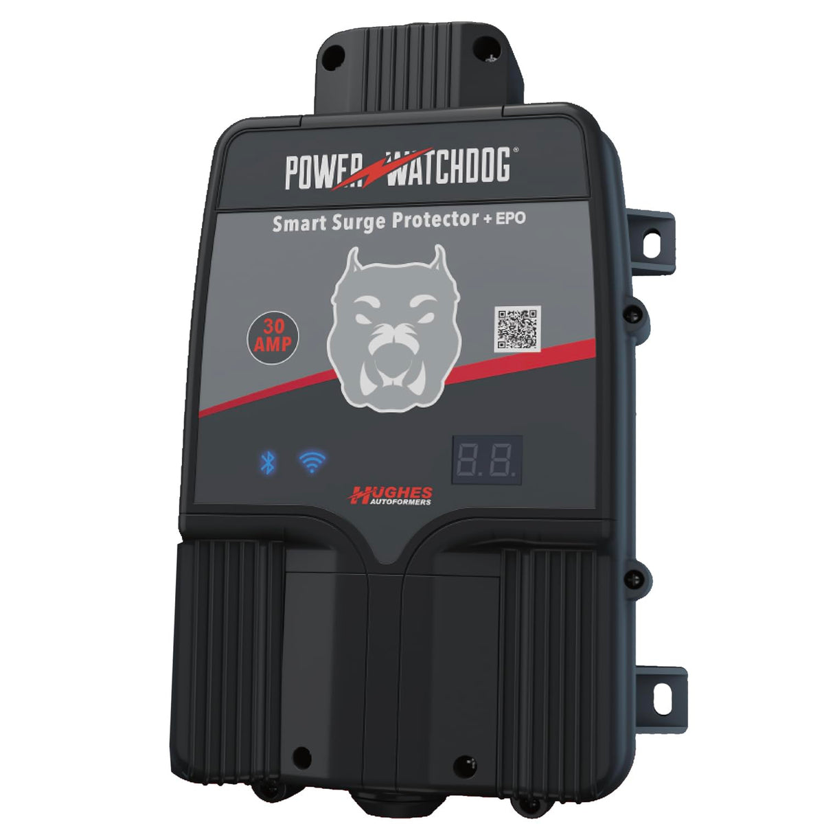 Power Watchdog PWD30EPOHW with WiFi monitoring for real-time RV electrical status at the campsite.