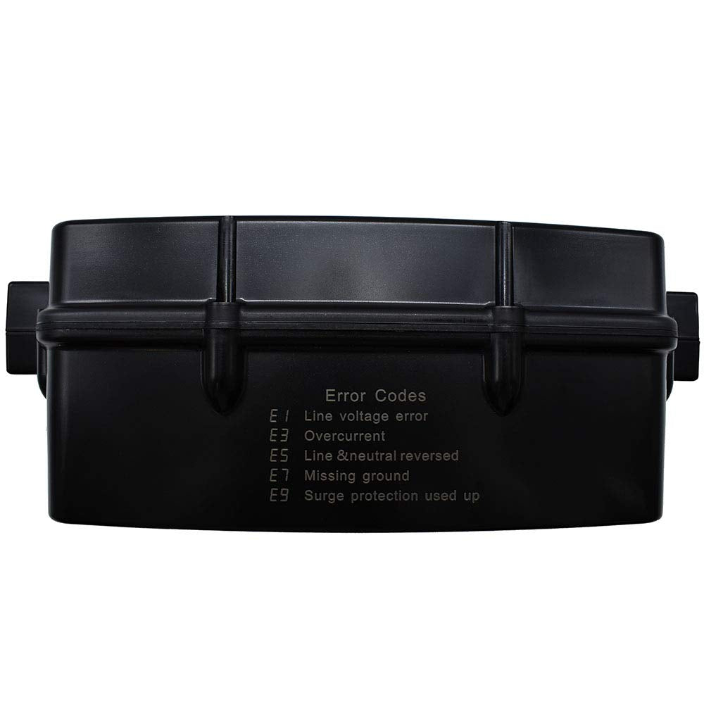 Power Watchdog PWD30EPOH Bluetooth monitoring displaying real-time data
