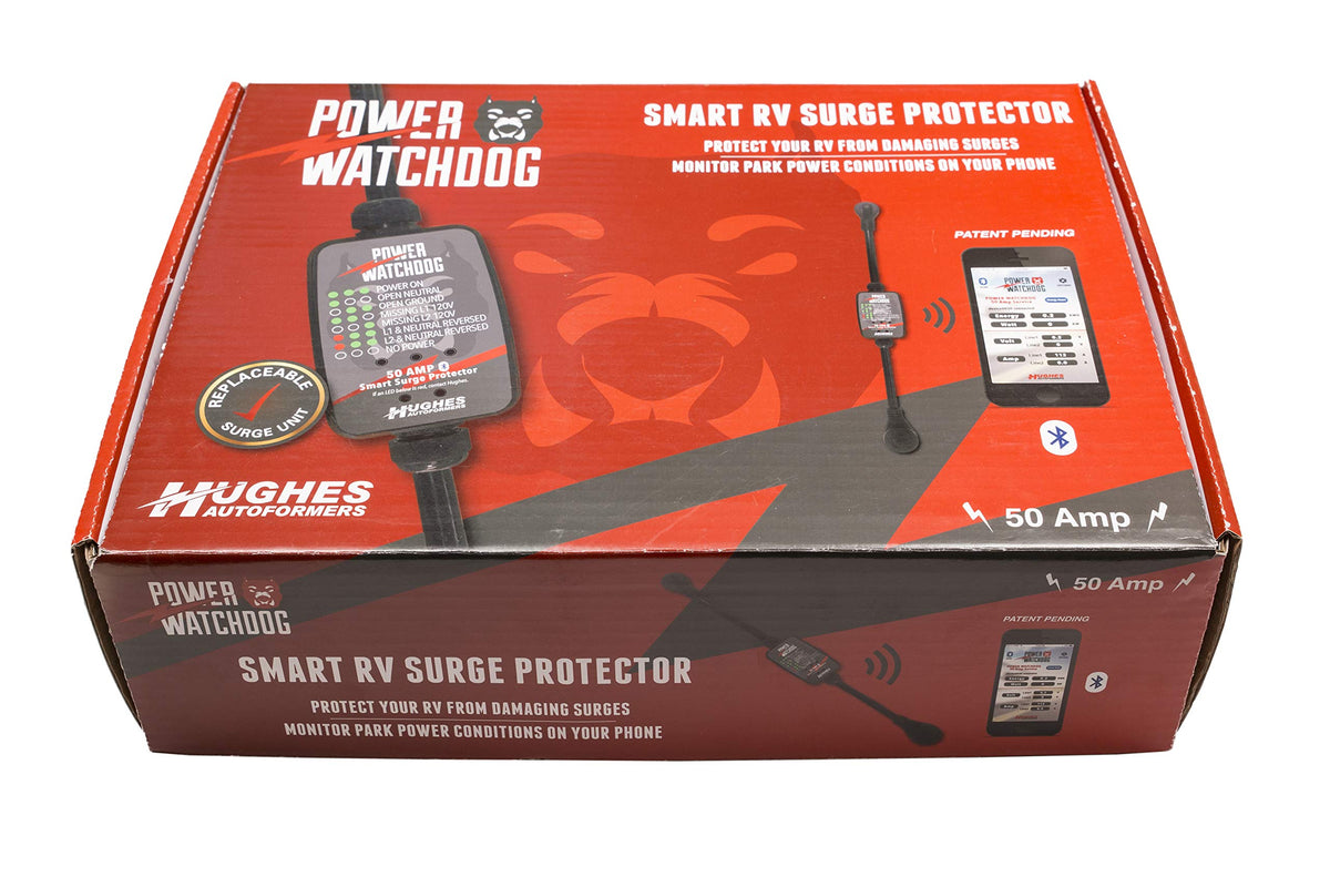 Power Watchdog PWD50 compact design fits tight RV power setups.