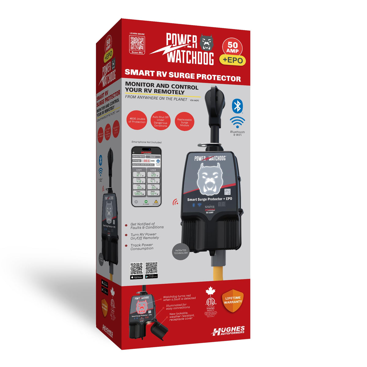 Compact Power Watchdog PWD50EPOW fits RV setups with easy integration