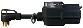 Power Watchdog PWD50W with dogbone adapters enabling flexible RV connections.