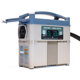 Power Watchdog WPC50A Wi-Fi and Bluetooth indicators enable remote monitoring.