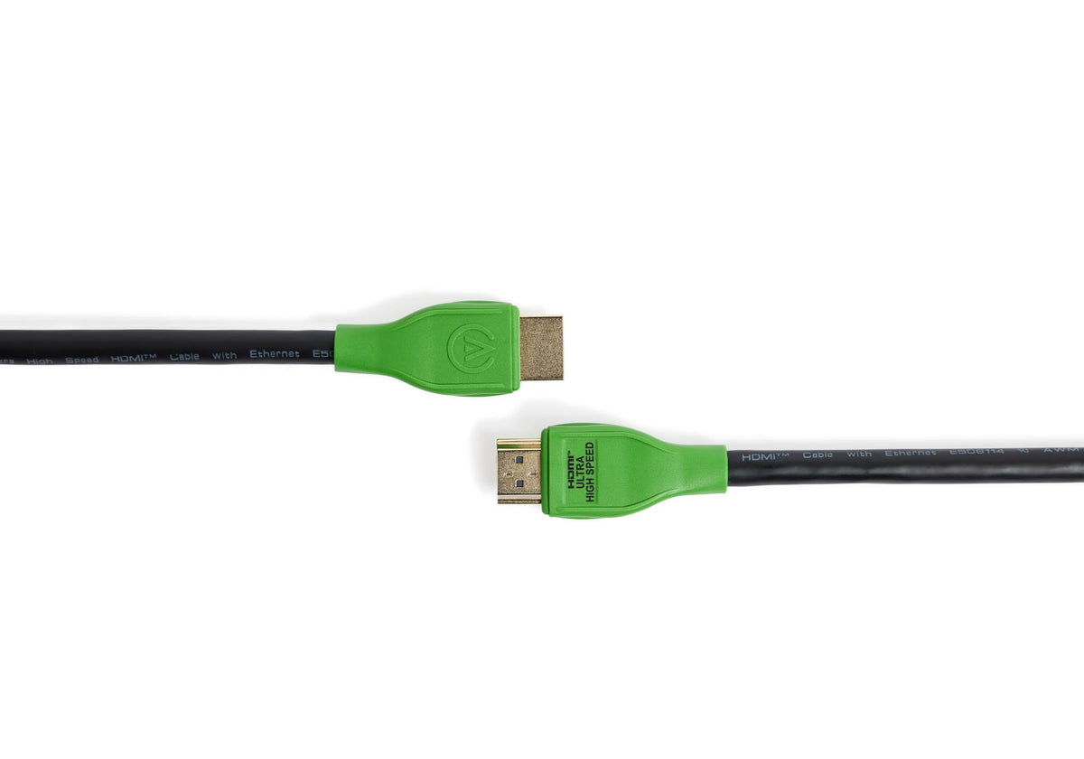 PowerA included cable tie managing excess cable for neat setup