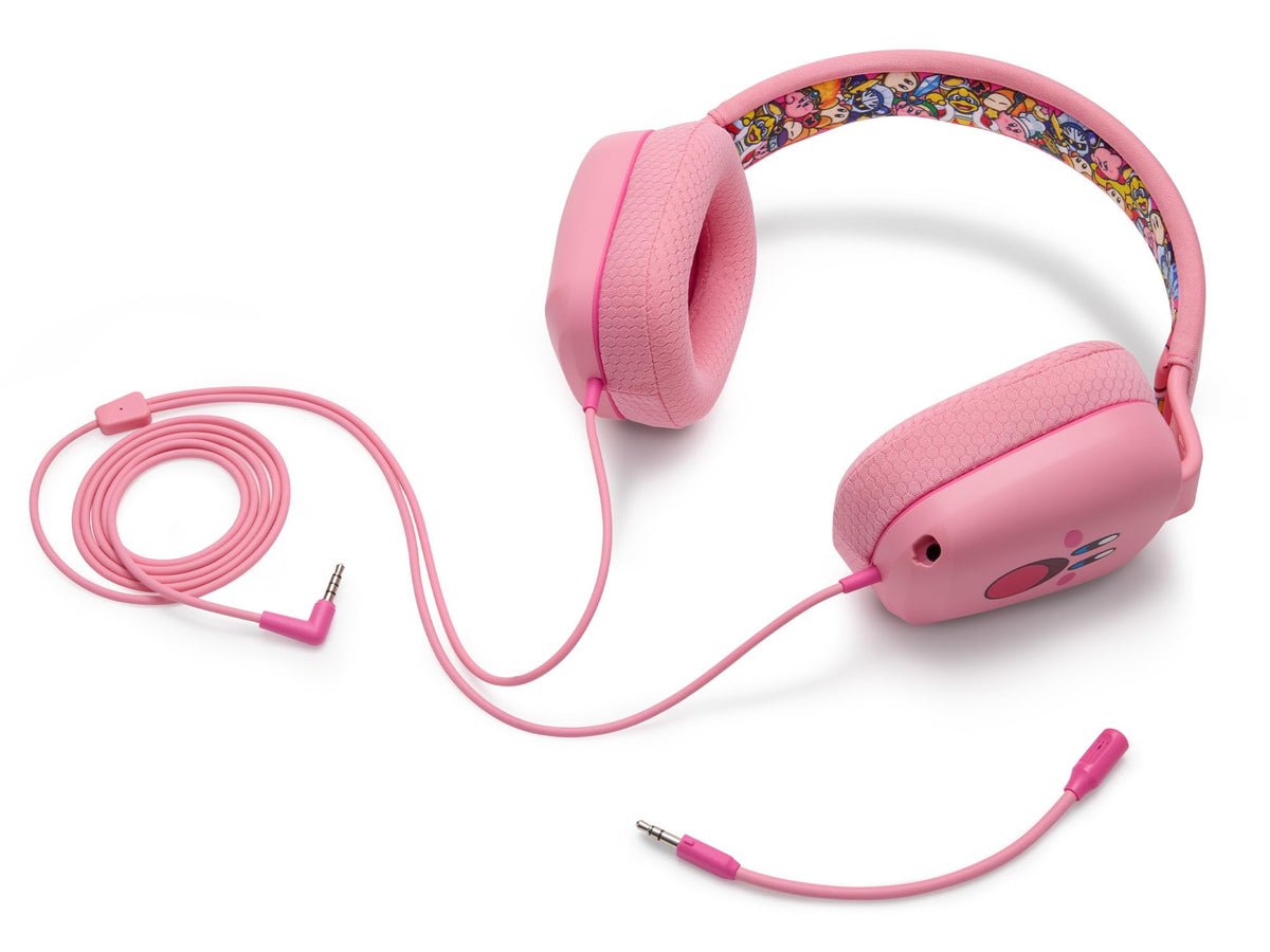 PowerA Kirby Mouthful in use during handheld play showing comfort and immersive sound