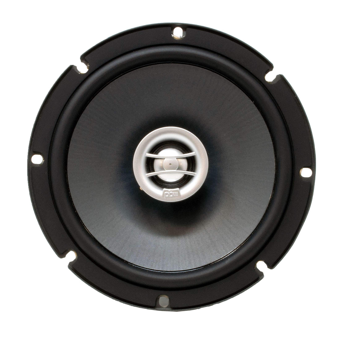 PowerBass OE-652 side profile reveals shallow mounting depth for versatile installations.