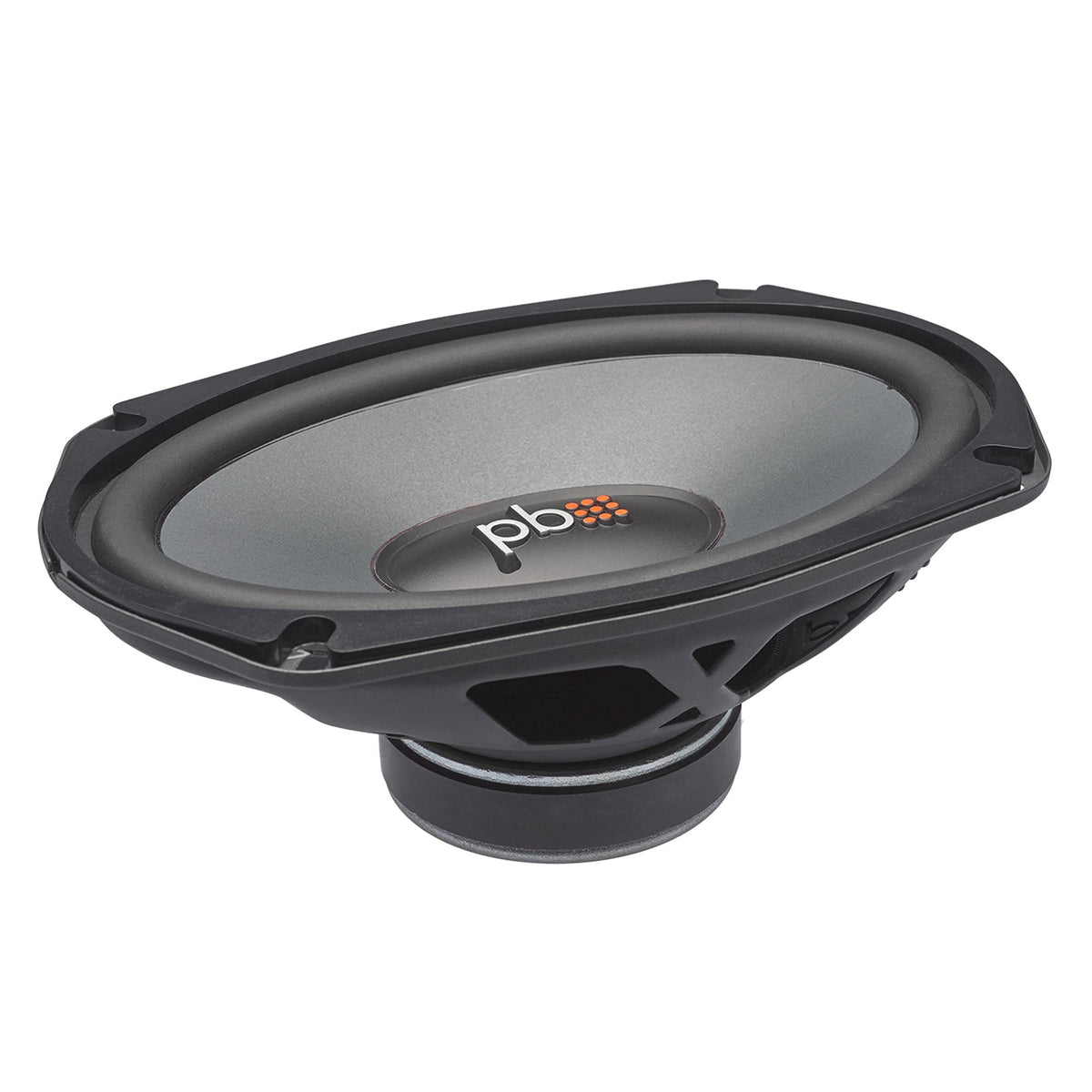 PowerBass OE-690D dual voice coil enables flexible wiring for impedance options.