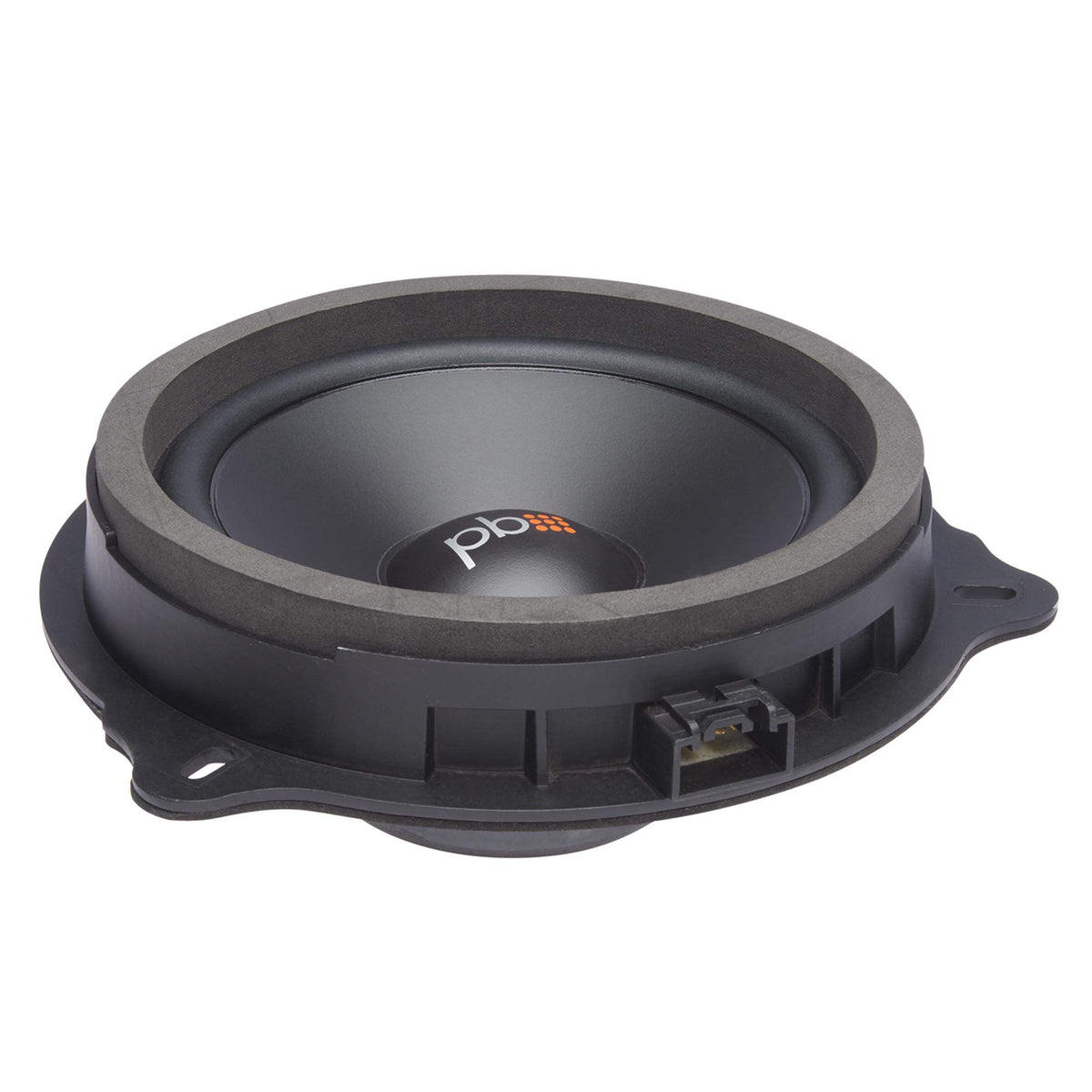 PowerBass OE65C-FD 6.5-inch internal assembly highlighting component layout.