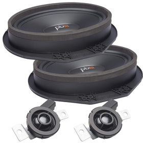 PowerBass OE69C-FD 6x9 component speakers kit boosts clarity in Ford interiors