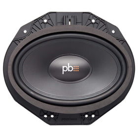 PowerBass OE69C-FD pair installed in car showing enhanced soundstage and balance