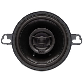 PowerBass S-3502 dash installation showing easy mounting