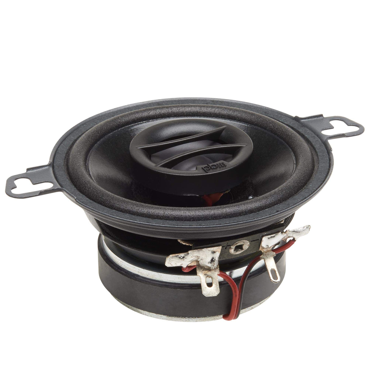 PowerBass S-3502 in car setup offering richer midrange and responsive highs