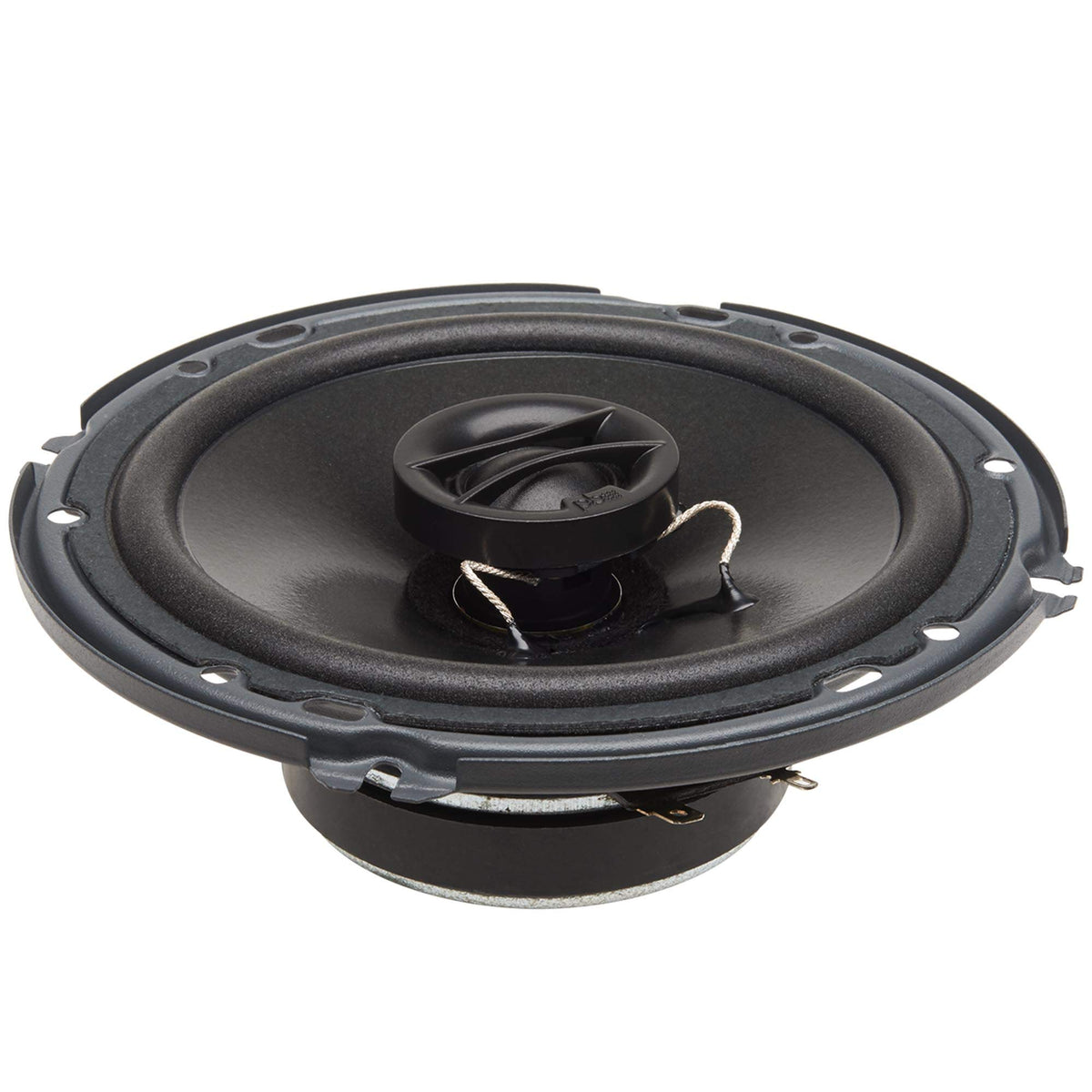 PowerBass S6752 installed in car door, improves factory sound with clearer vocals
