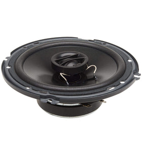 PowerBass S6752 installed in car door, improves factory sound with clearer vocals
