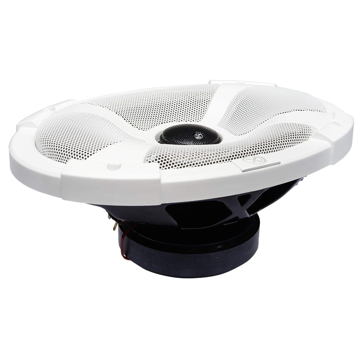 Three-ohm impedance helps match compatible amps for clear marine sound.