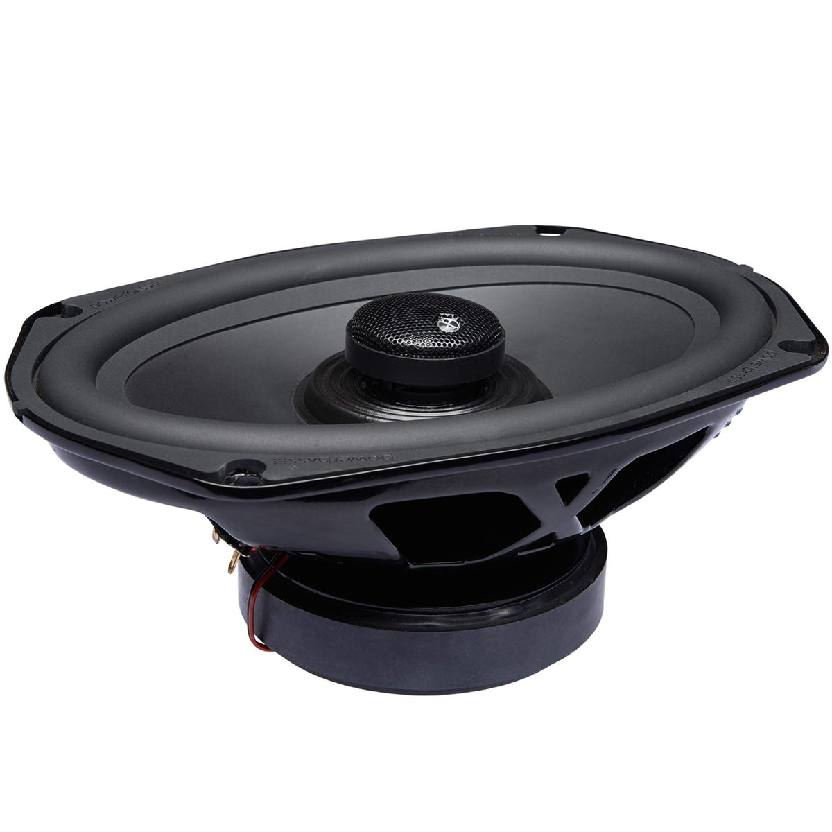 PowerBass XL-692SS waterproof voice coil gasket protects against spray.