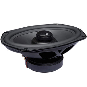 PowerBass XL-692SS waterproof voice coil gasket protects against spray.