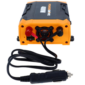 PowerDrive 36-inch battery cables with clamps ready to connect for reliable output