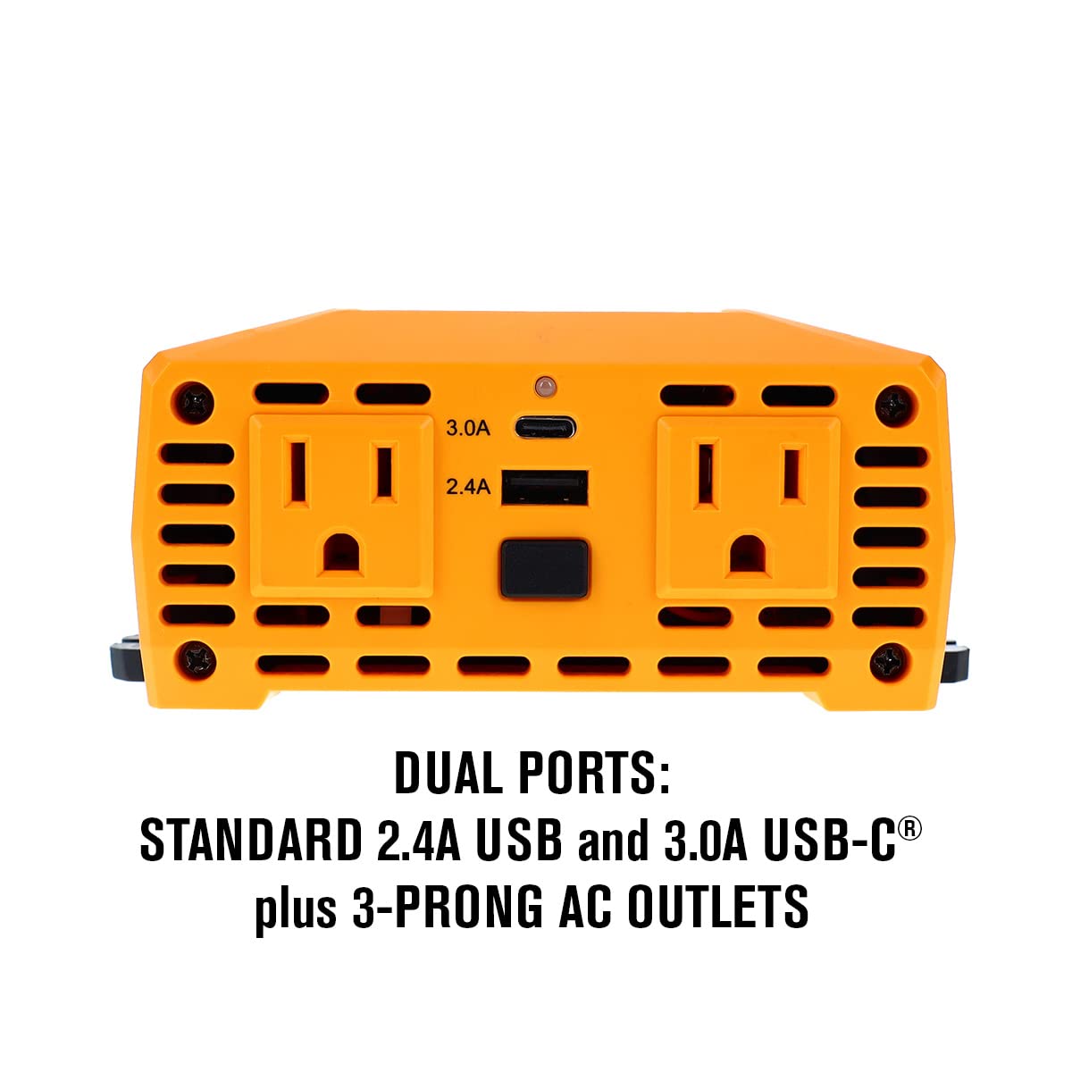 PowerDrive underside vents showing thermal design to prevent overheating during use