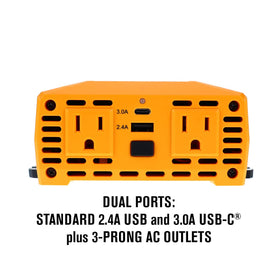 PowerDrive underside vents showing thermal design to prevent overheating during use