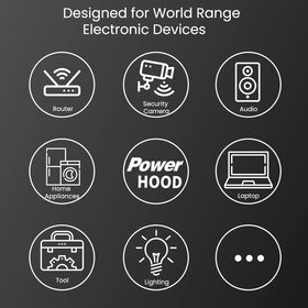 PowerHOOD safety protections for reliable charging and device safety.