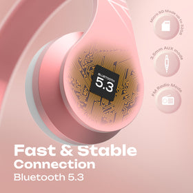 PowerLocus 40mm drivers deliver rich bass and clear highs