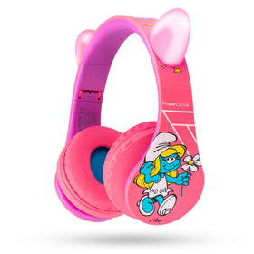 PowerLocus front view showing headphones and safe volume benefits