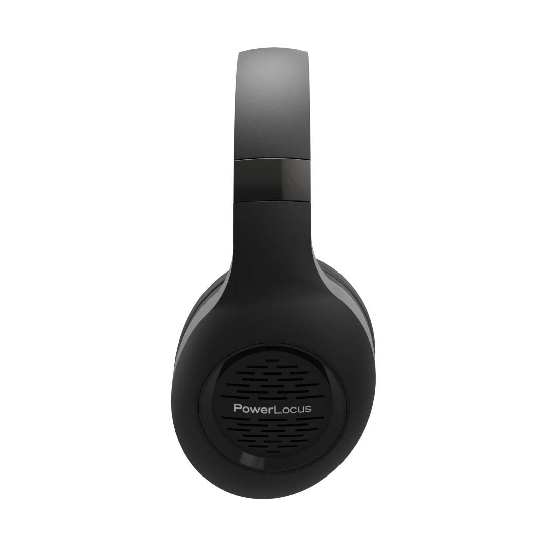 PowerLocus 40mm drivers deliver crisp highs and deep bass.