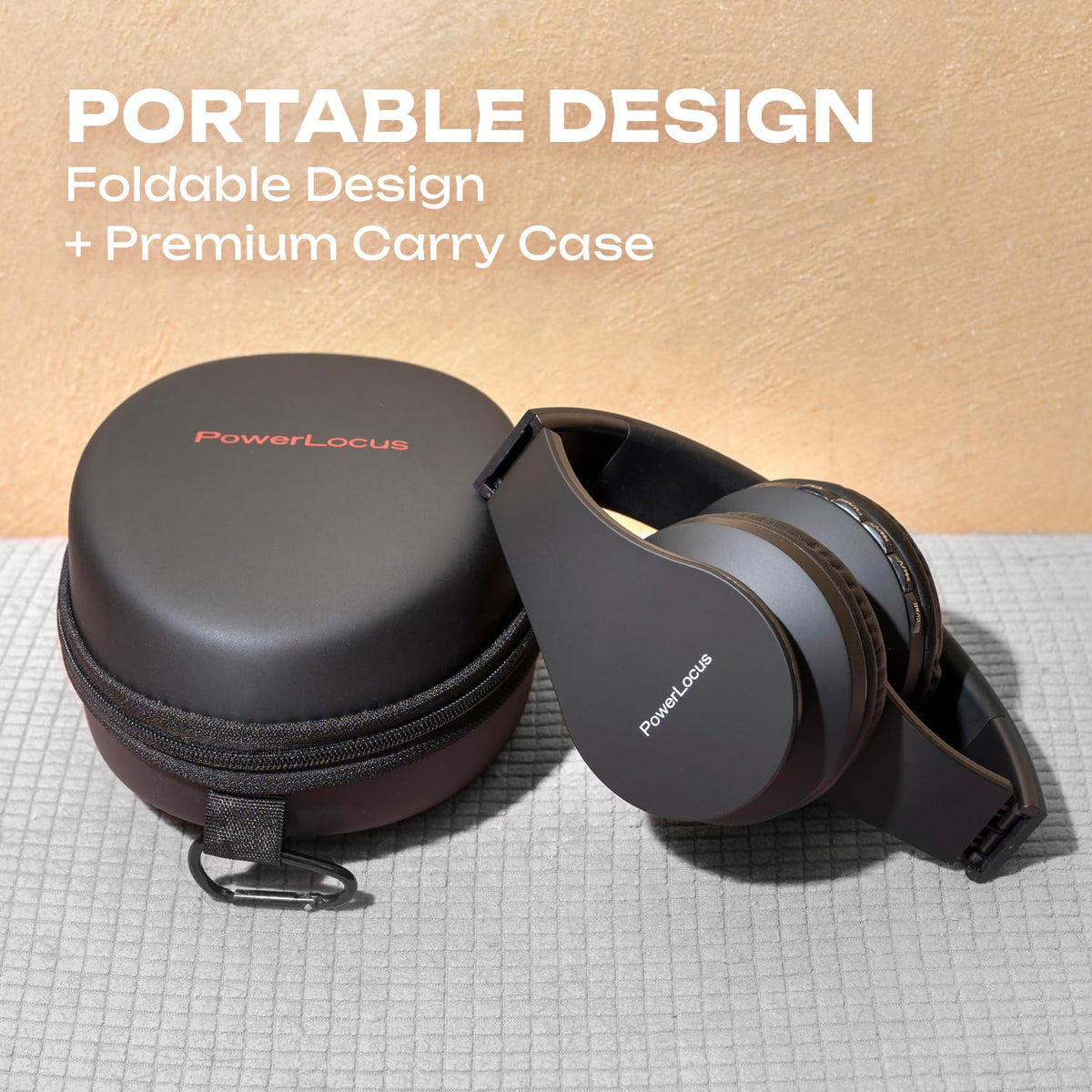 PowerLocus built-in microphone enables hands-free calls.