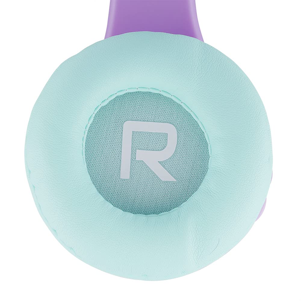 PowerLocus headphones worn by child demonstrating comfortable, secure fit