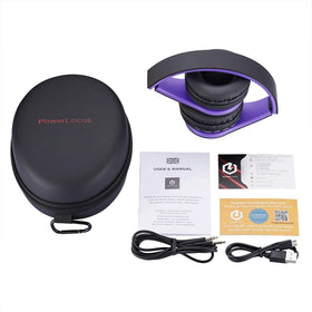 PowerLocus Purple wired AUX port for versatile connectivity options.