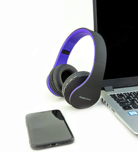 PowerLocus Purple built-in microphone for hands-free calls and conversations.