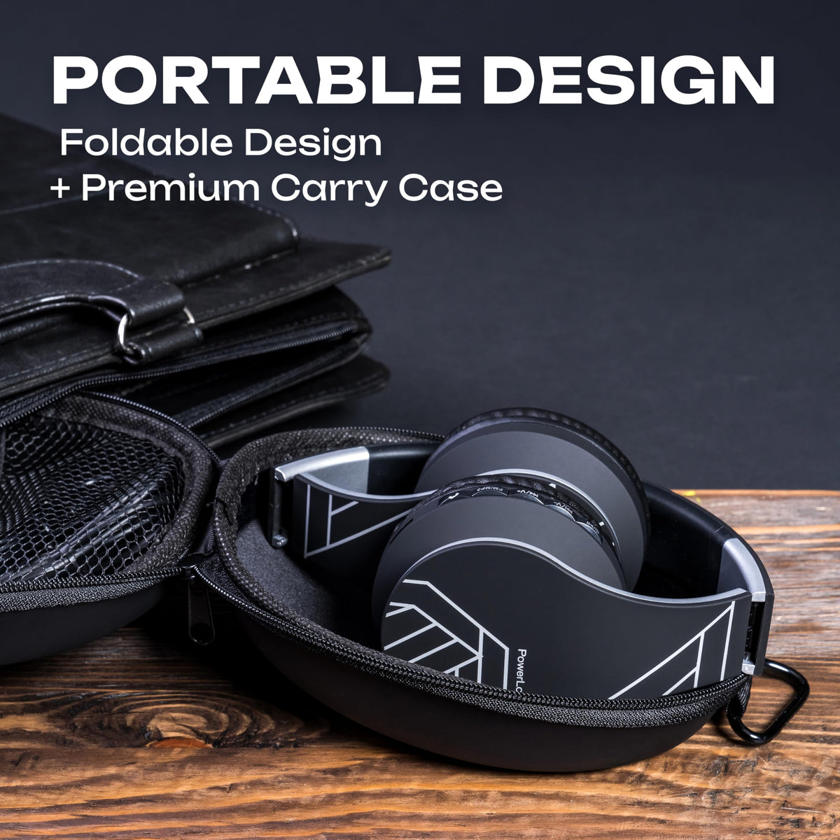 PowerLocus soft ear cushions keep listening comfortable for hours