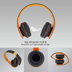 PowerLocus soft-foam earcups provide comfortable wear during long listening sessions.
