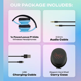 PowerLocus AUX port provides wired listening option when needed