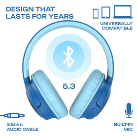 PowerLocus Headphones ideal for travel, PC, and tablet use
