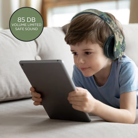 PowerLocus Kids Headphones 85dB volume limit for safe listening
