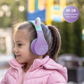 PowerLocus kids headphones Bluetooth 5.0 connection