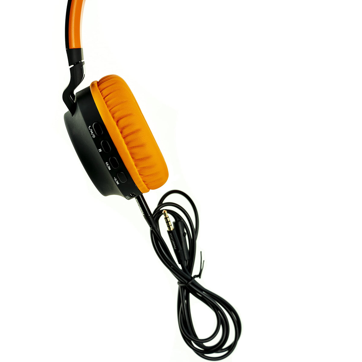 Built-in microphone for clear calls on PowerLocus Kids Headphones