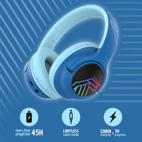 PowerLocus Kids Headphones foldable design for easy packing