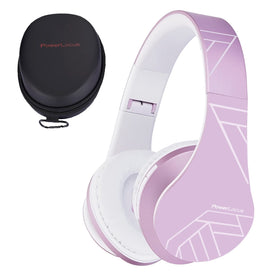 PowerLocus Kids Headphones-folded-case for travel and easy storage.