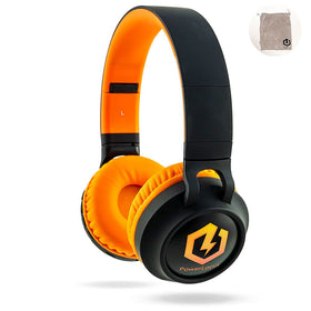 PowerLocus Kids Headphones LED lights for engaging listening sessions