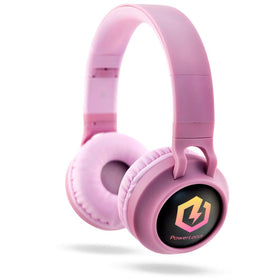PowerLocus Kids Headphones with LED lights for fun listening on the go.