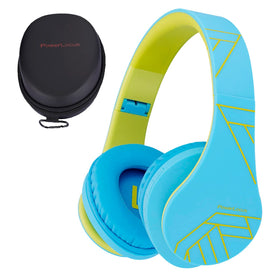 PowerLocus Kids Headphones on-ear design for comfy listening during playtime