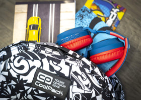 PowerLocus over-ear design fits kids of various ages with extended comfort.