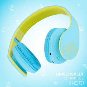 PowerLocus Kids Headphones safe 85dB limit for kid-friendly listening