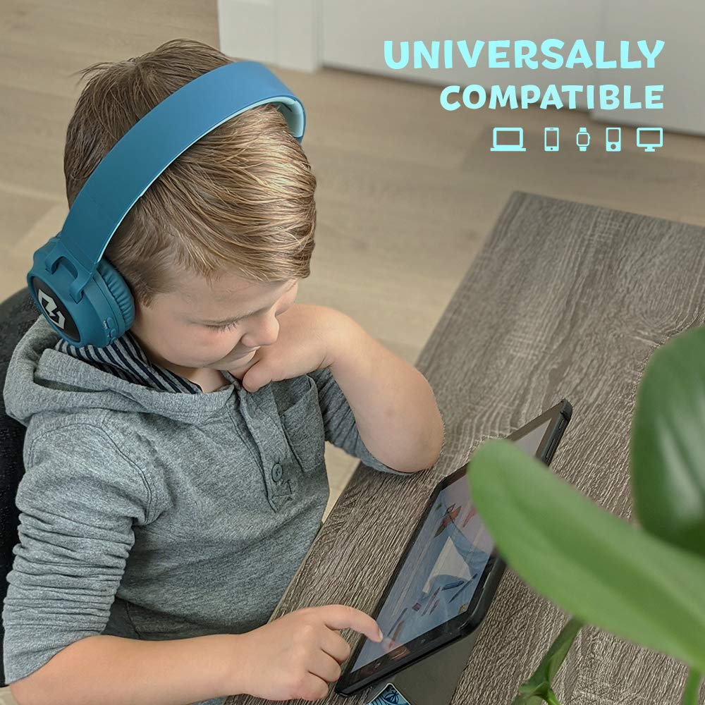 85dB volume limit helps protect young ears while enjoying crisp sound.