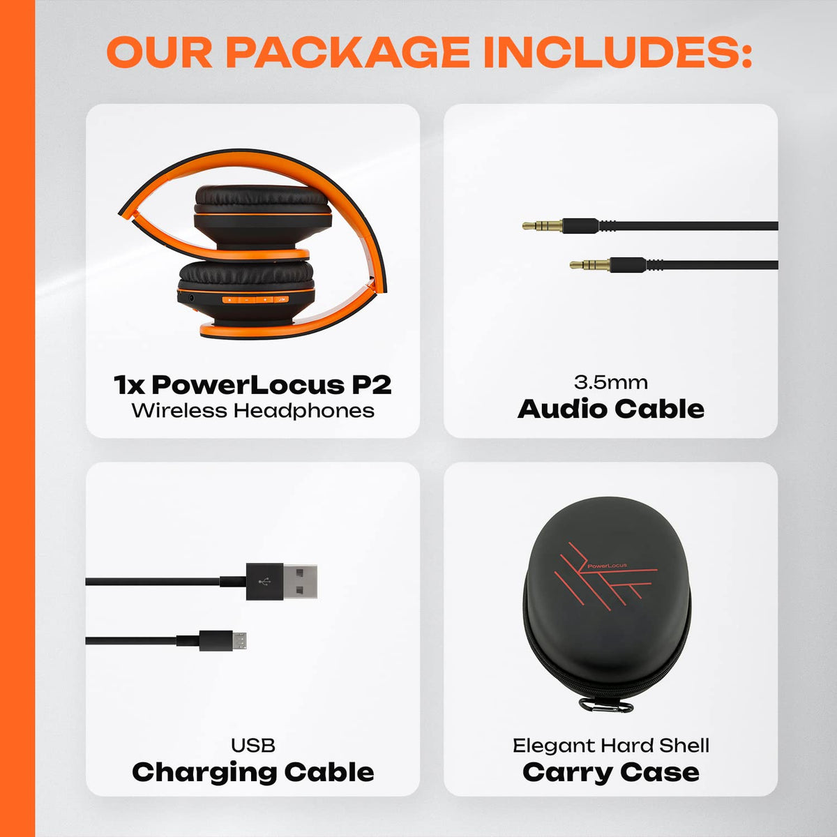 PowerLocus Micro SD and FM slot for standalone music playback convenience